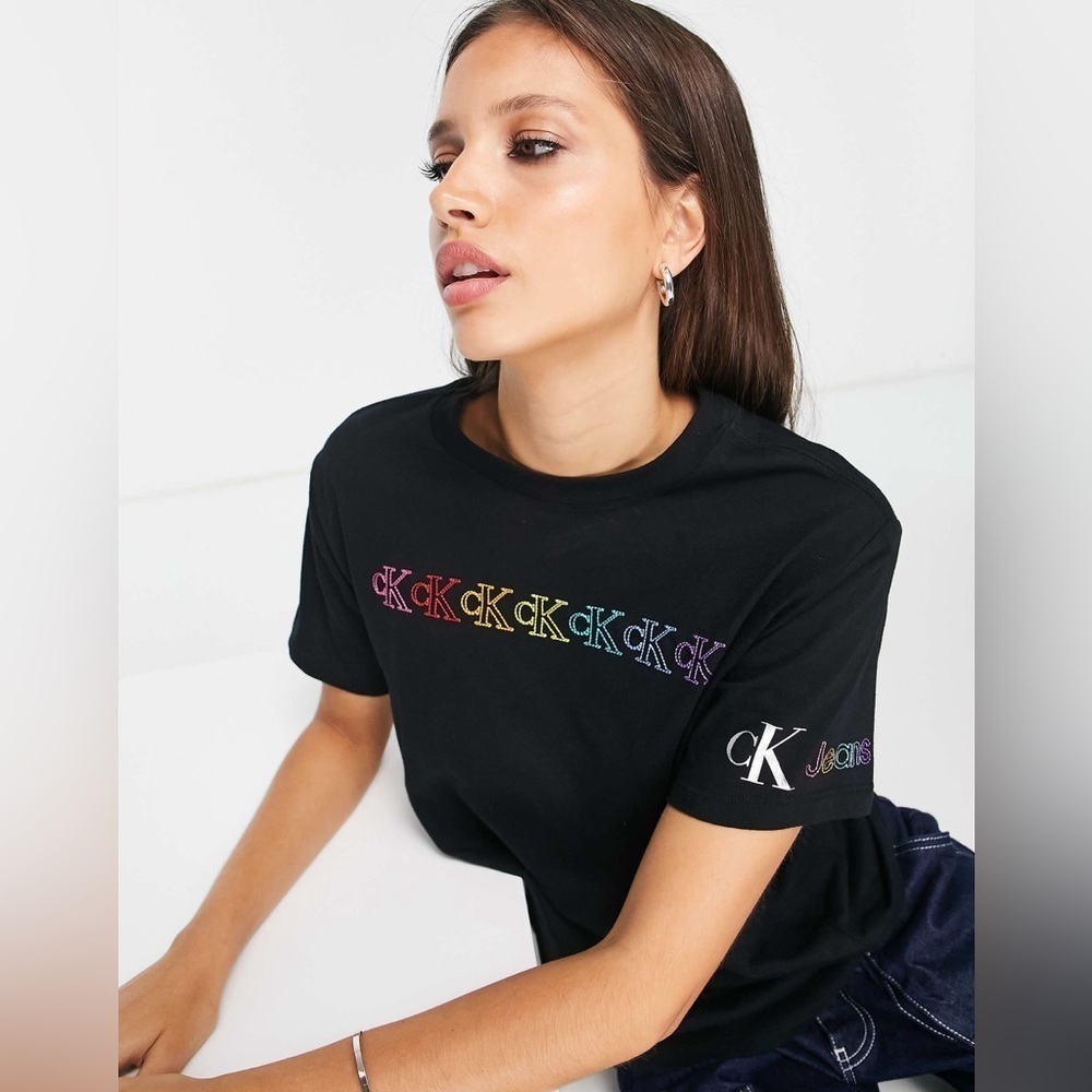 Calvin Klein Jeans x Pride Short Sleeve Top